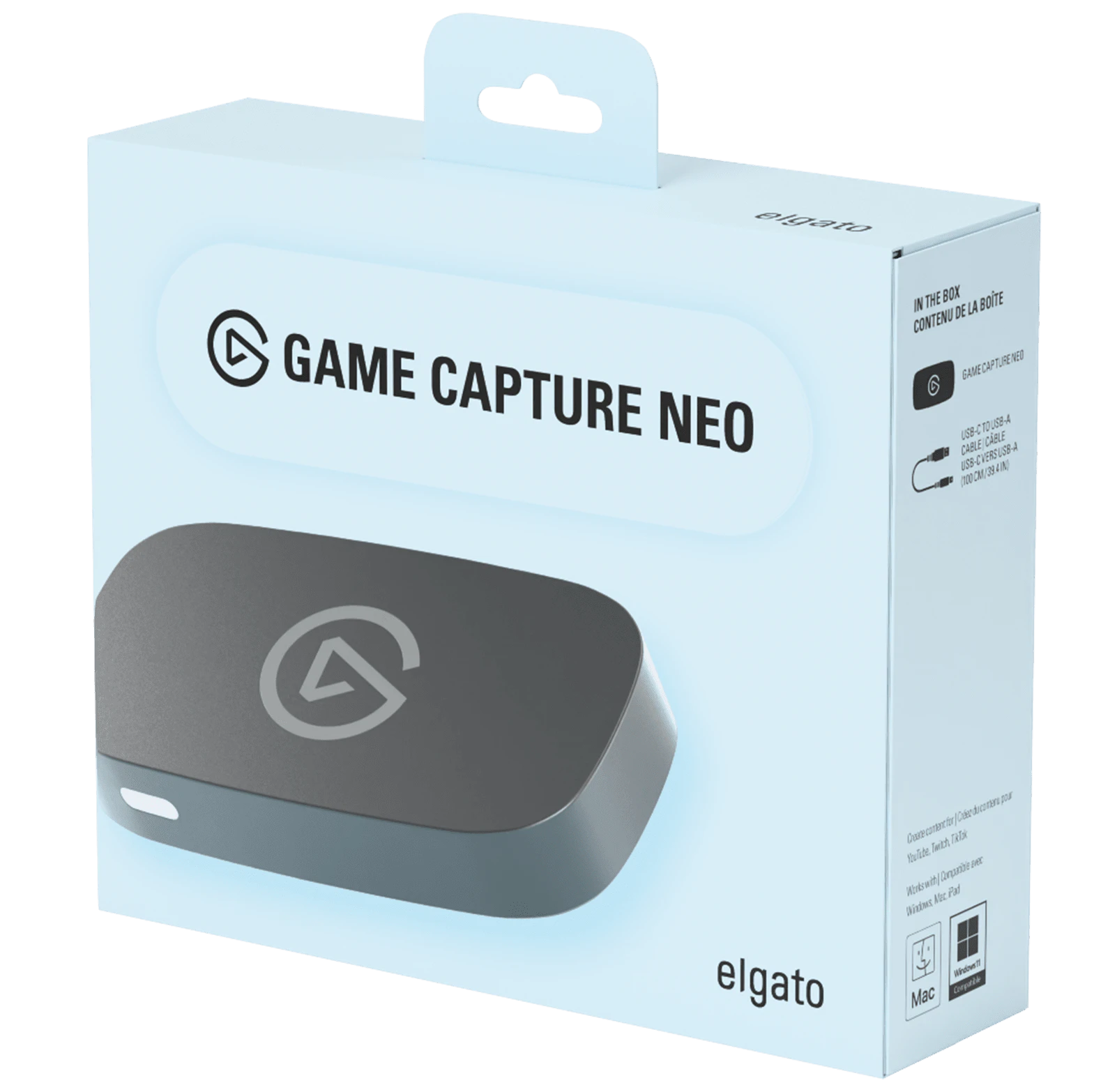 Elgato Game Capture Neo 本体 Game Capture Neo - ブラック | Elgato